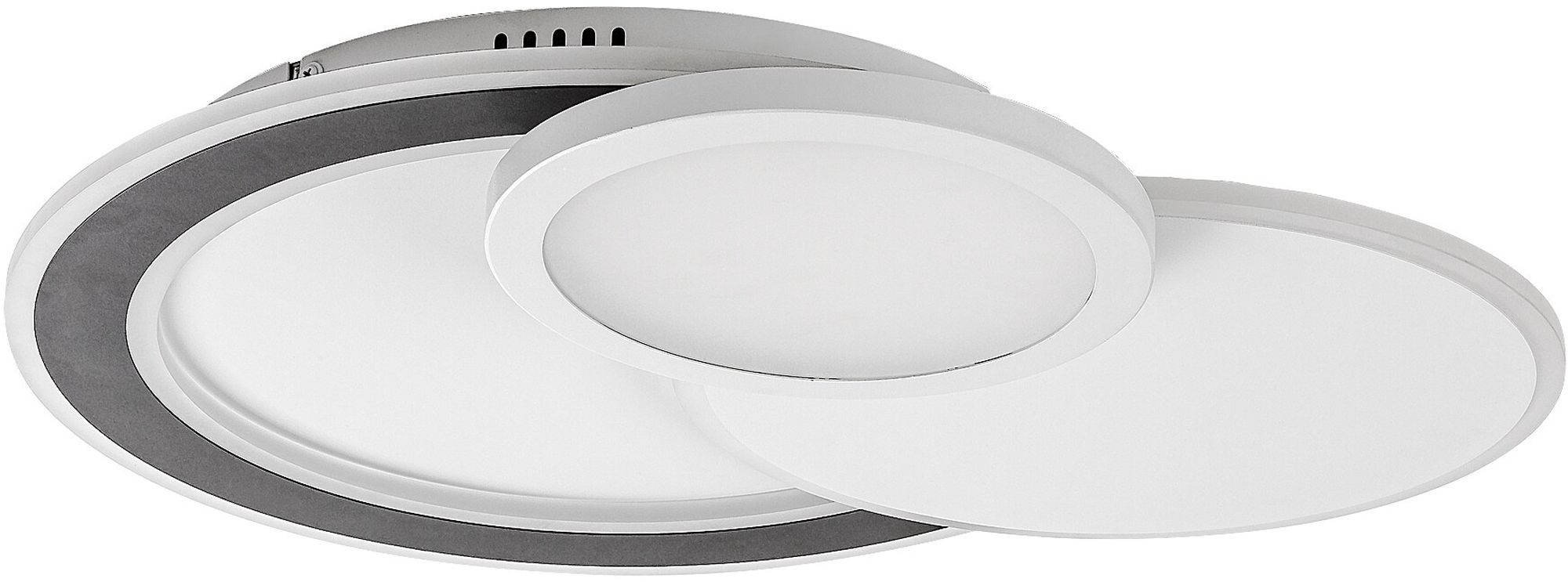 Rabalux Stavros lámpara de techo 3x40 W blanco-negro 71402