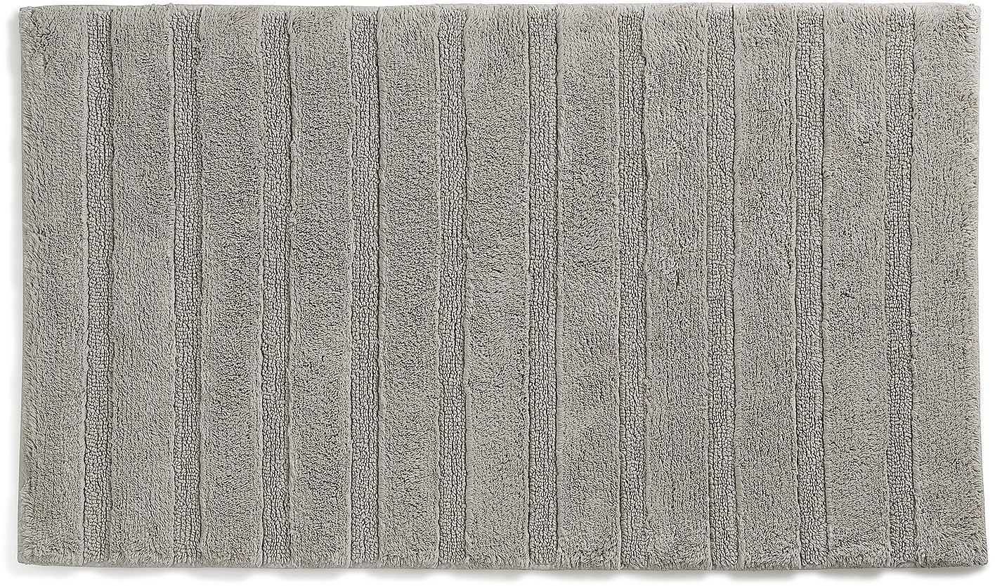 Kela Megan alfombrilla para baño 70x120 cm rectangular gris KE-23587