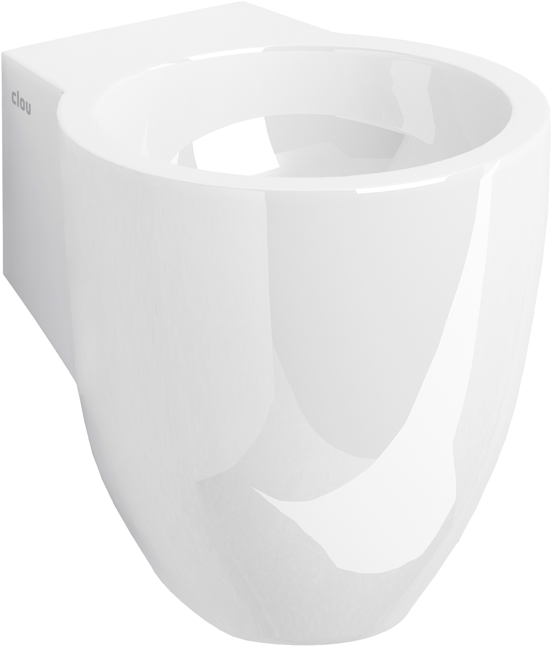 Clou Flush lavabo 31.5x27 cm circular clásico blanco CL/03.08061