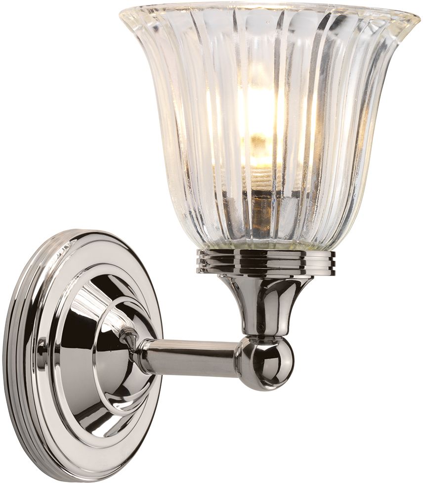 Elstead Lighting Austen lámpara de pared 1x3 W níquel BATH-AUSTEN1-PN