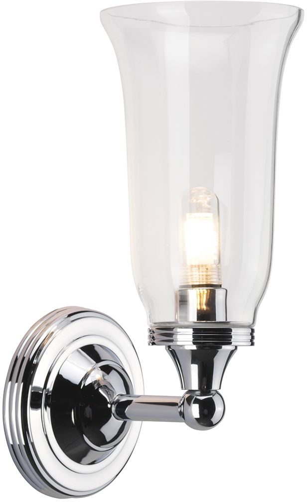 Elstead Lighting Austen lámpara de pared 1x3 W cromo BATH-AUSTEN2-PC