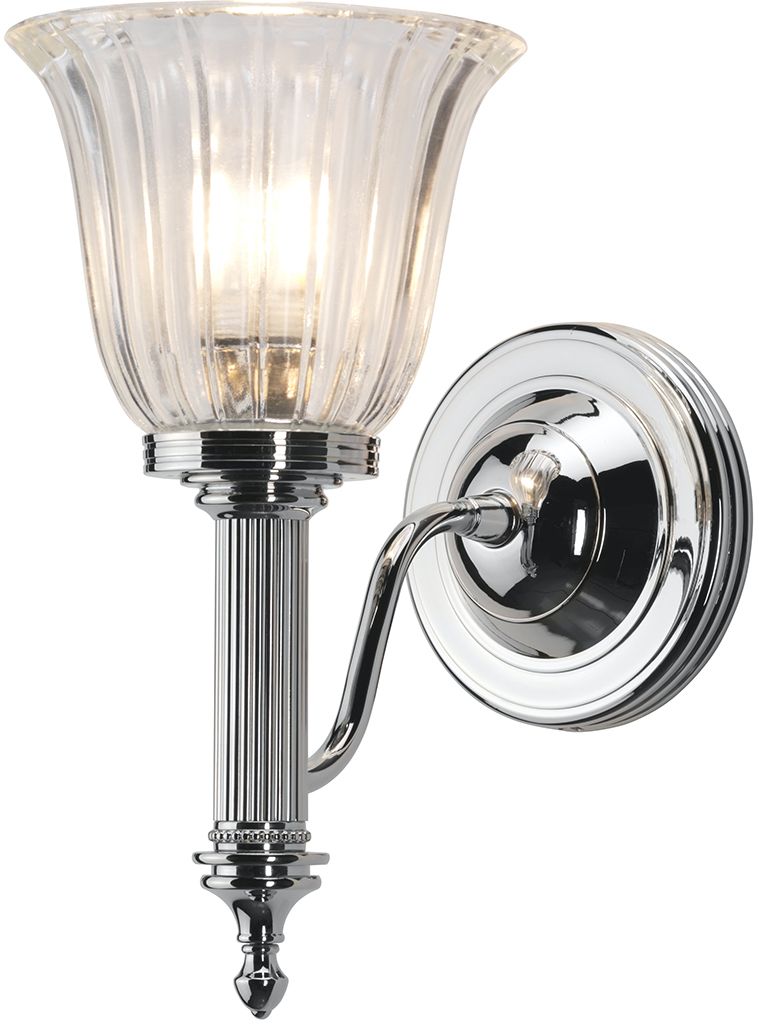 Elstead Lighting Carroll lámpara de pared 1x3 W cromo BATH-CARROLL1-PC