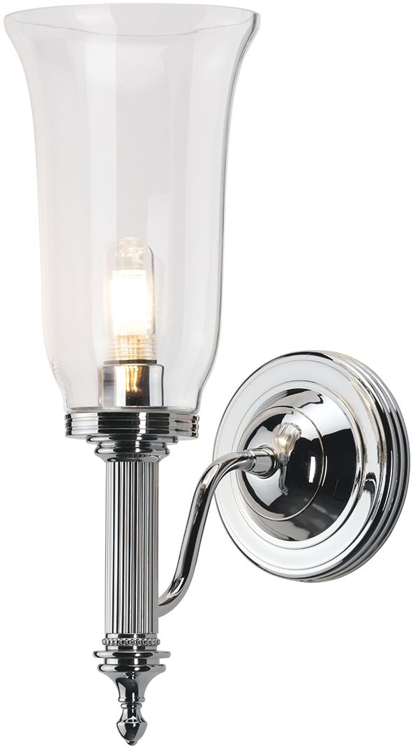 Elstead Lighting Carroll lámpara de pared 1x3 W cromo BATH-CARROLL2-PC