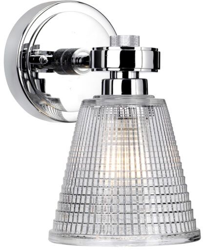 Elstead Lighting Gunnislake lámpara de pared 1x3 W cromo BATH-GUNNIS1-PC