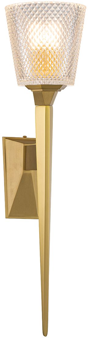 Elstead Lighting Verity lámpara de pared 1x3 W latón BATH-VERITY-BB