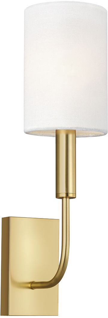 Elstead Lighting Brianna lámpara de pared 1x60 W latón FE-BRIANNA1-BB