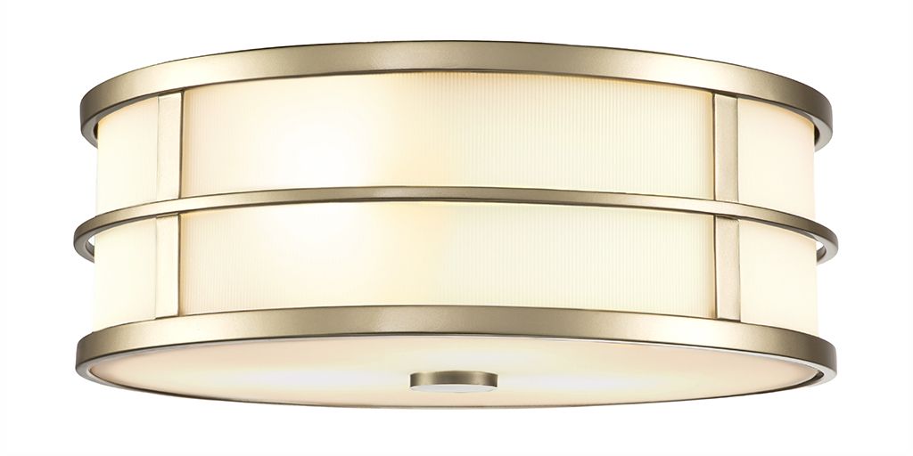 Elstead Lighting Fusion plafón 1x60 W latón FE-FUSION-F-PNBR