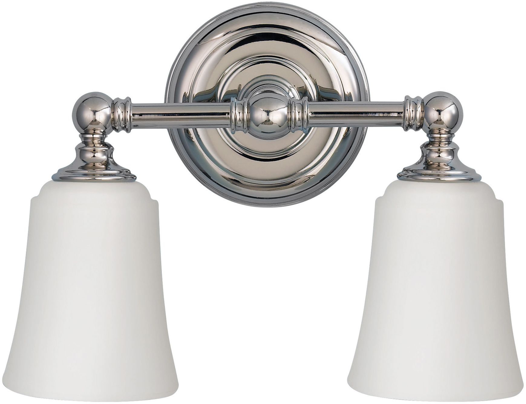 Elstead Lighting Huguenot Lake lámpara de pared 2x3 W cromo FE-HUGOLAKE2BATH