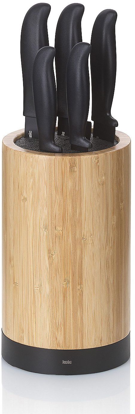 Kela Acida juego de cuchillos xx cm negro KE-11283