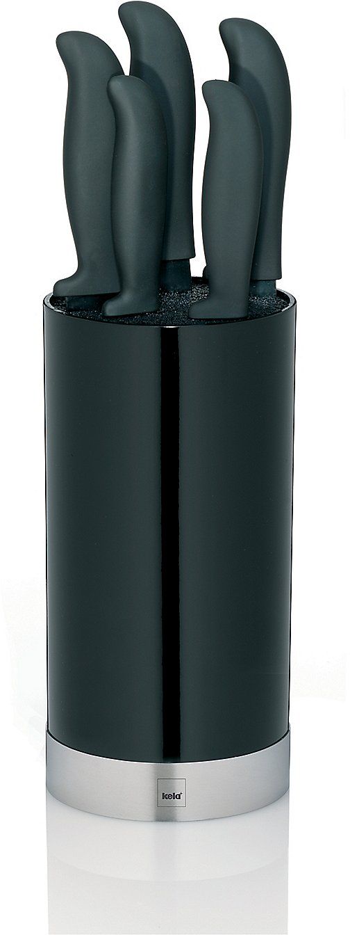 Kela Acida juego de cuchillos xx cm negro KE-11287