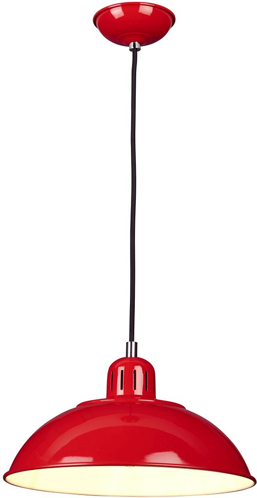 Elstead Lighting Franklin lámpara colgante 1x60 W rojo FRANKLIN-P-RED