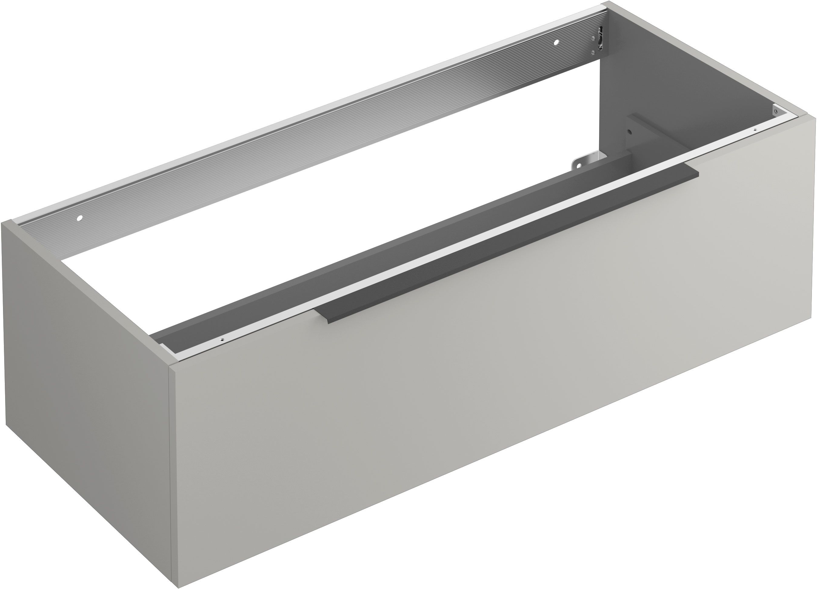 Kludi Icos armario 120x50x35 cm suspendido, para lavabo gris 50S120O2