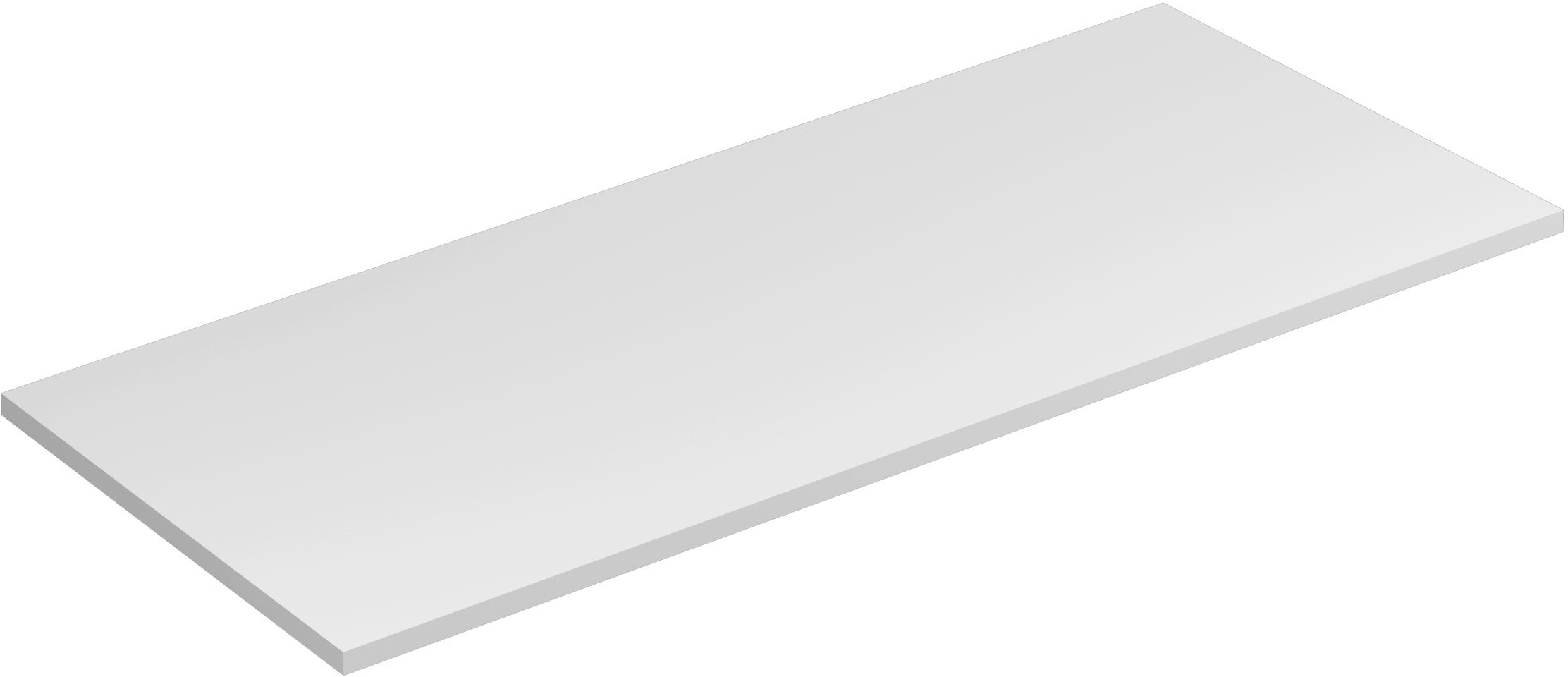 Kludi Icos encimera sobre armario 120x50 cm blanco 50T12053