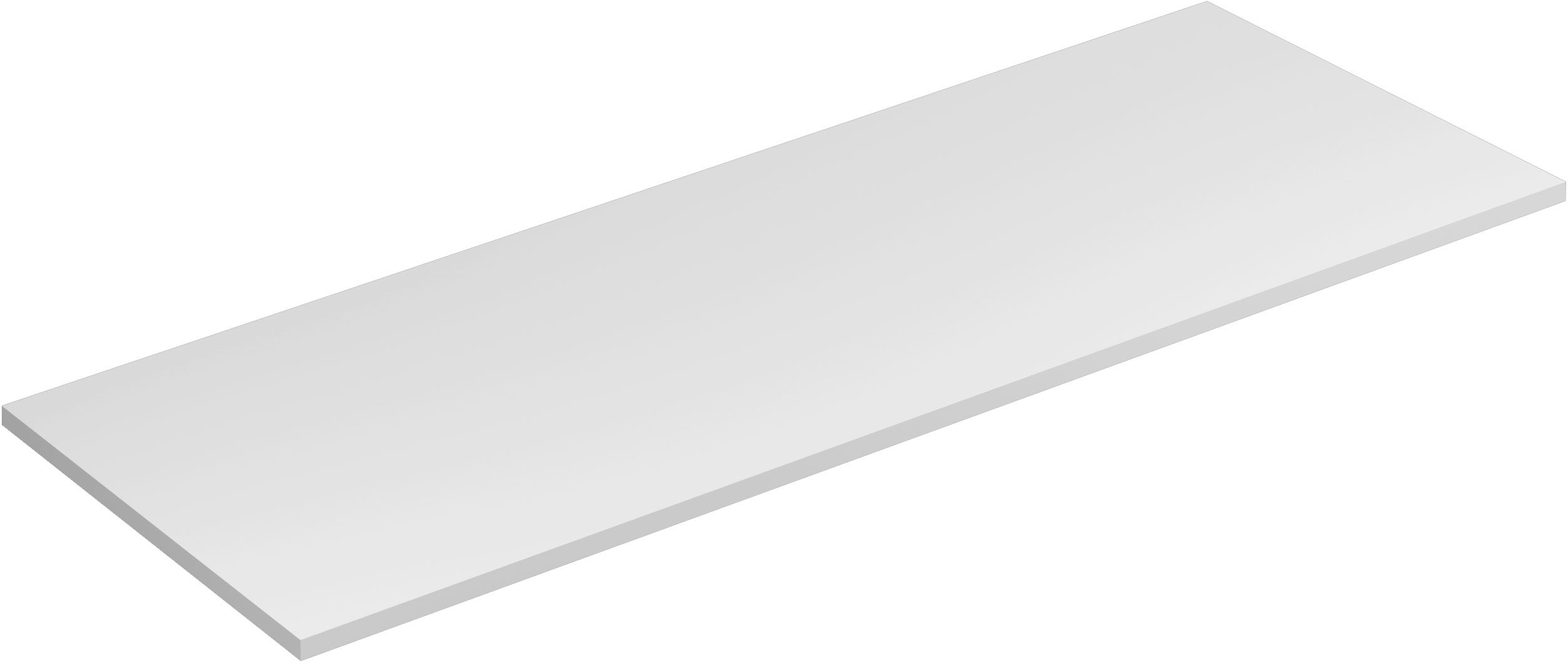 Kludi Icos encimera sobre armario 140x50 cm blanco 50T14053