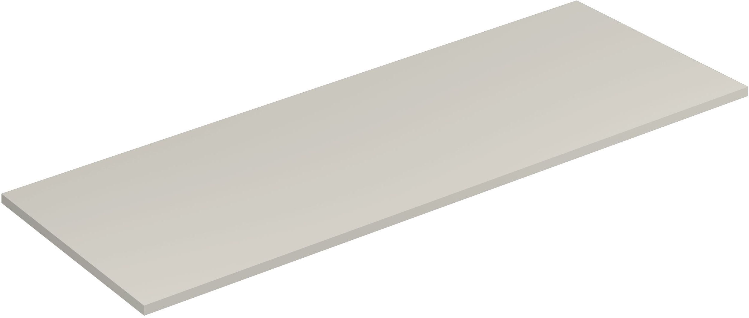 Kludi Icos encimera sobre armario 140x50 cm gris 50T140O2