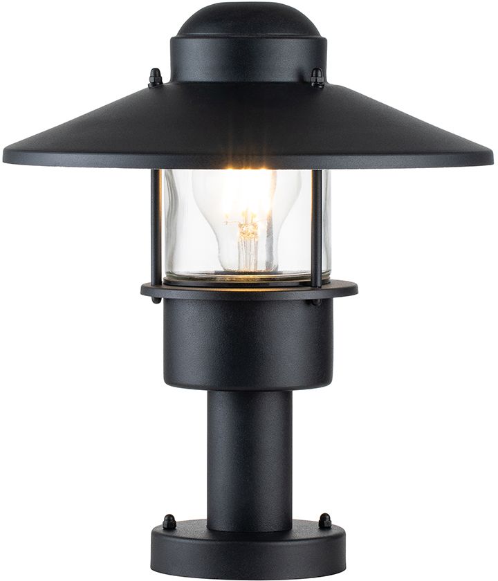 Elstead Lighting Klampenborg lámpara de pie para exteriores 1x60 W negro KLAMPENBORG-PED-BK