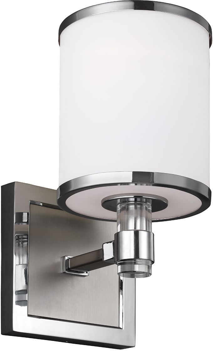 Elstead Lighting Prospect Park lámpara de pared 1x60 W cromo-níquel FE-PROSPECT-PARK1