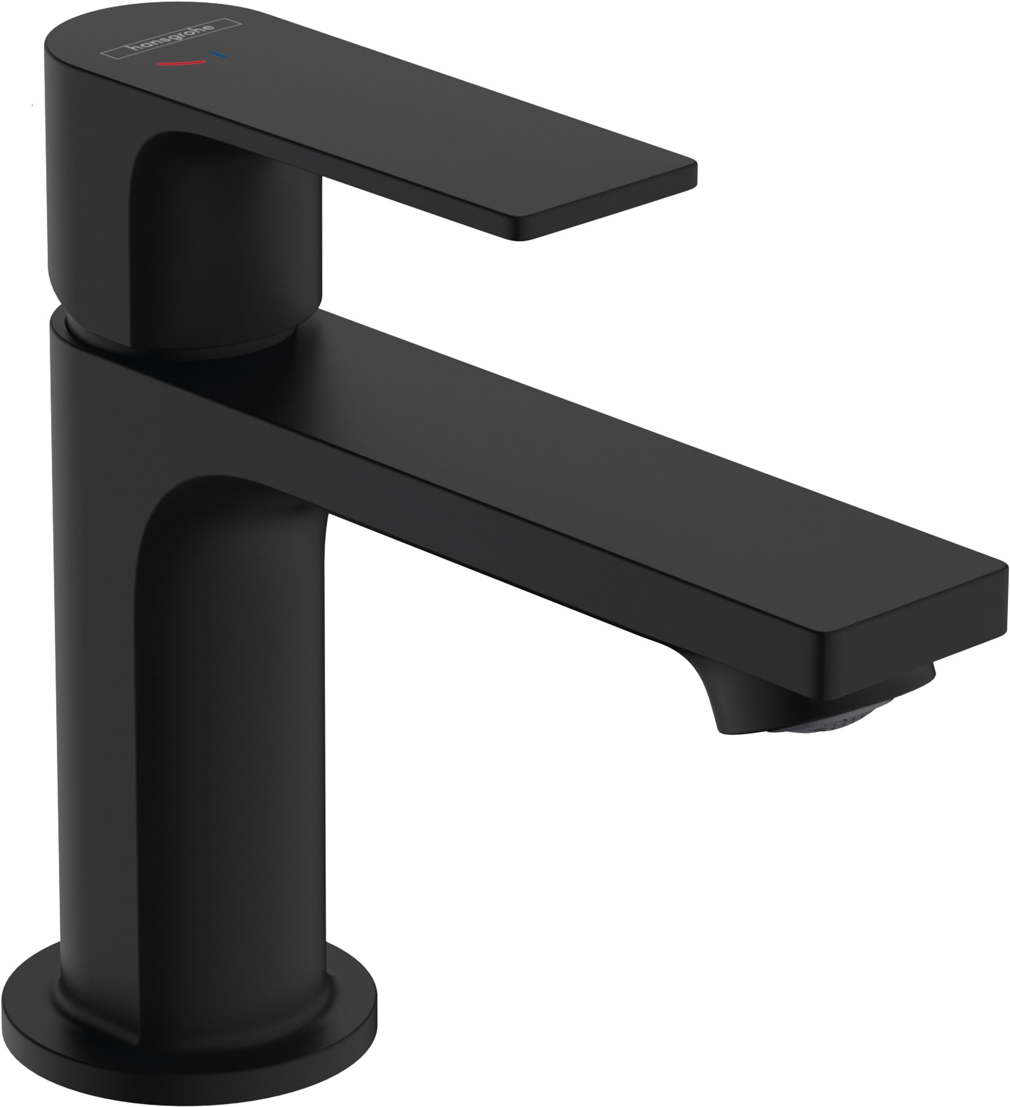 Hansgrohe Rebris E grifo para lavabo de pie negro 72554670