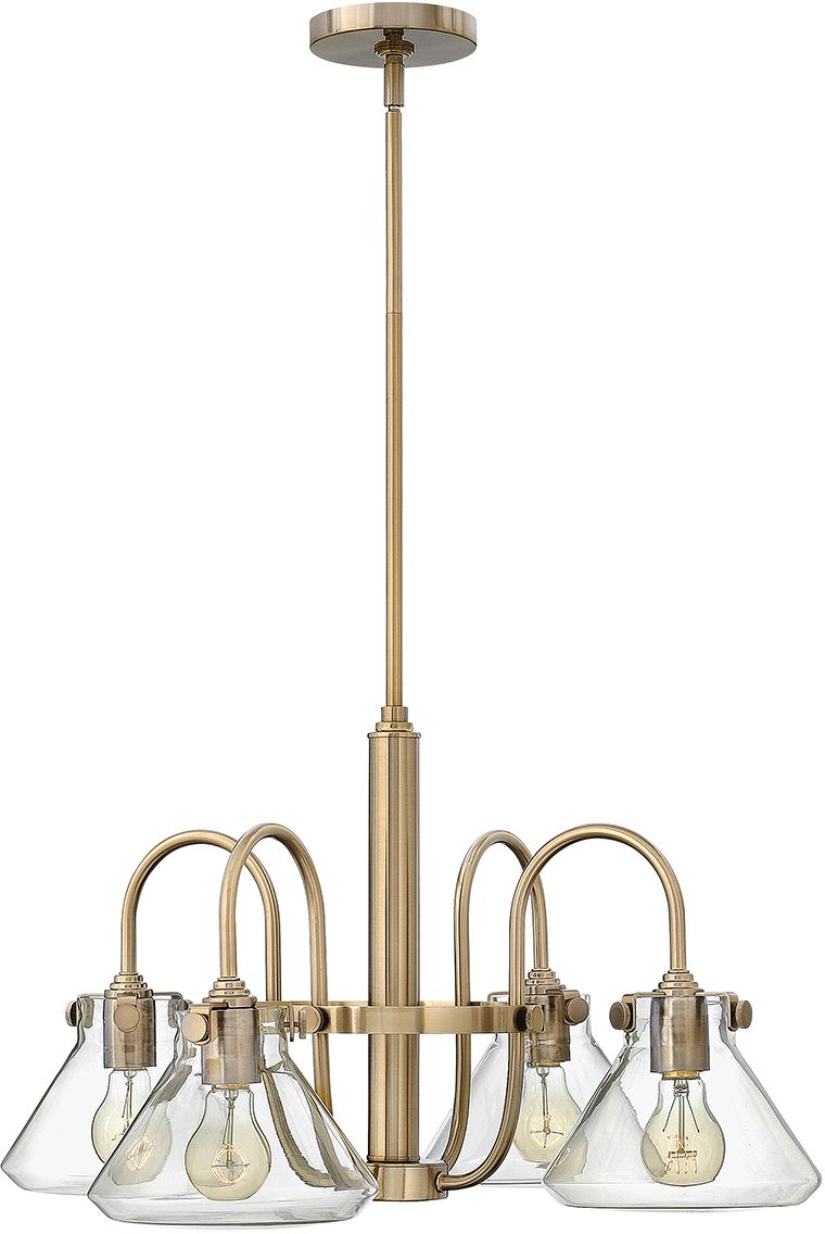 Elstead Lighting Congress lámpara colgante 4x60 W HK-CONGRESS4-A-BC