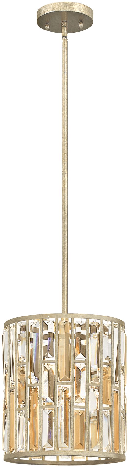 Elstead Lighting Gemma lámpara colgante 1x60 W plata HK-GEMMA-P-A-SL