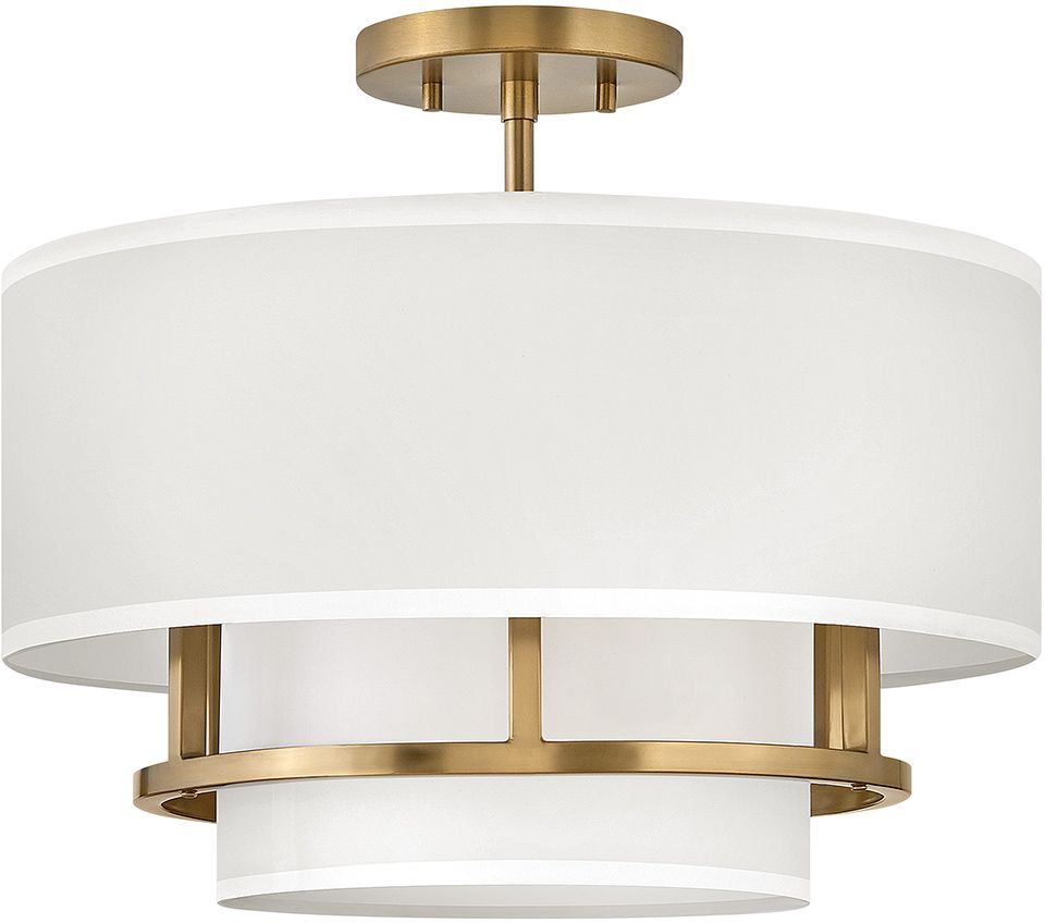 Elstead Lighting Graham lámpara colgante 3x40 W latón HK-GRAHAM-M-LCB