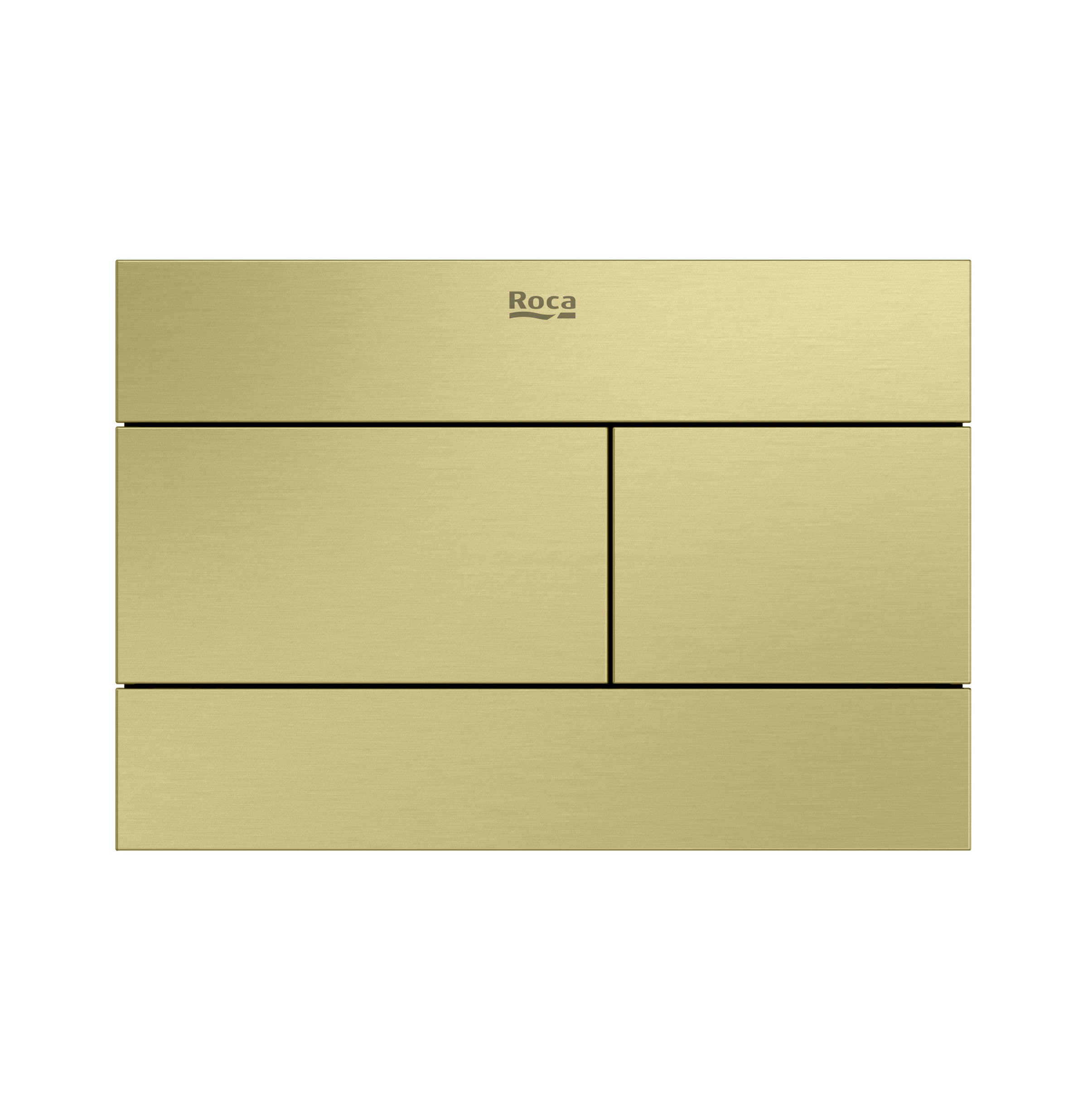 Roca Duplo S botón de descarga para WC oro A8902243VA