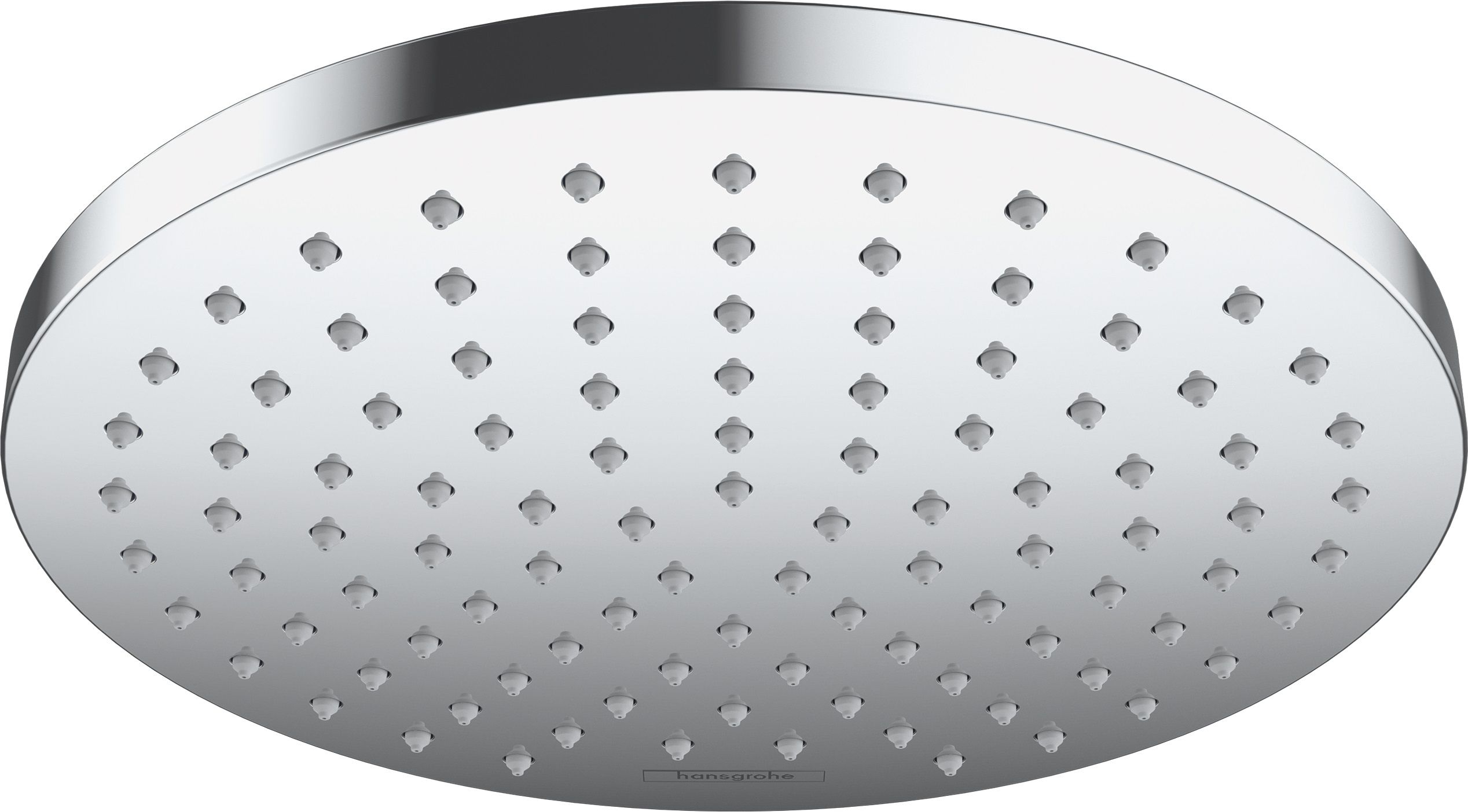 Hansgrohe Vernis Blend brazo de ducha con efecto lluvia 20x20 cm circular cromo 26093000