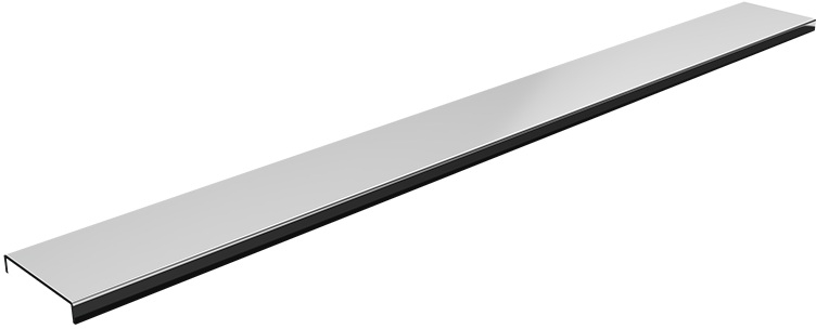 Schedpol Base Steel Range cubierta para desagüe lineal 100 cm acero 10.054/DPSC