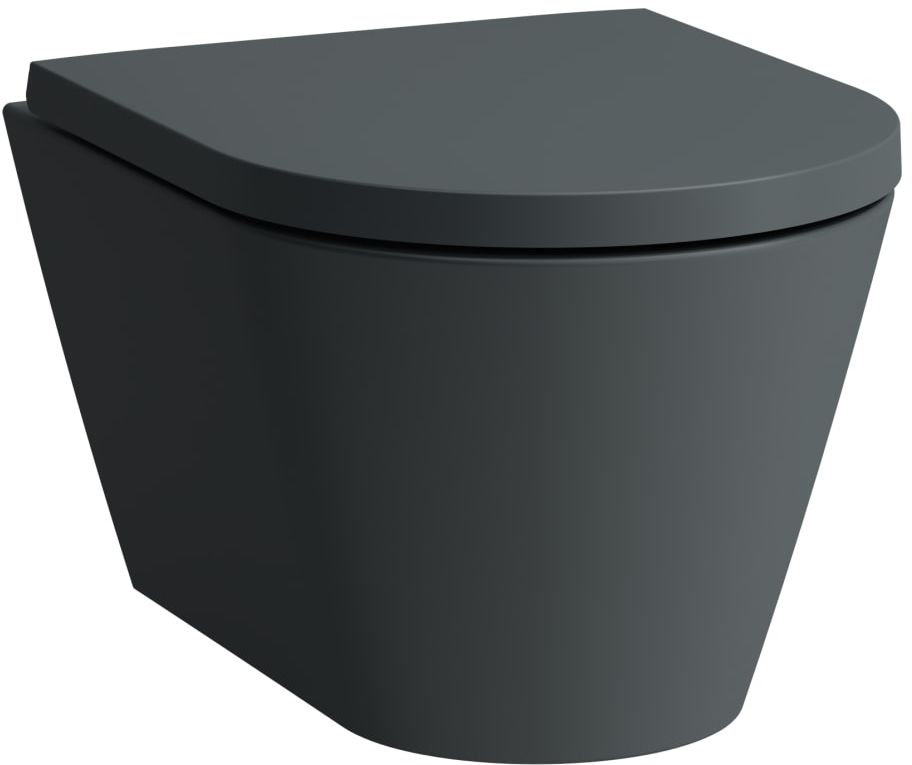 Laufen Kartell taza de inodoro suspendido sin reborde mate H8203337580001