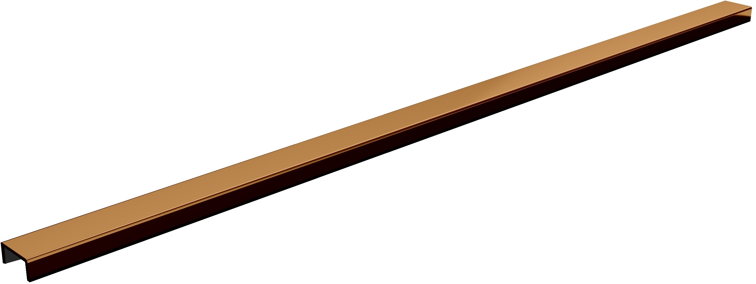 Schedpol Slim Copper Range cubierta para desagüe lineal 90 cm cobre 10.053/SLX/DPSCM