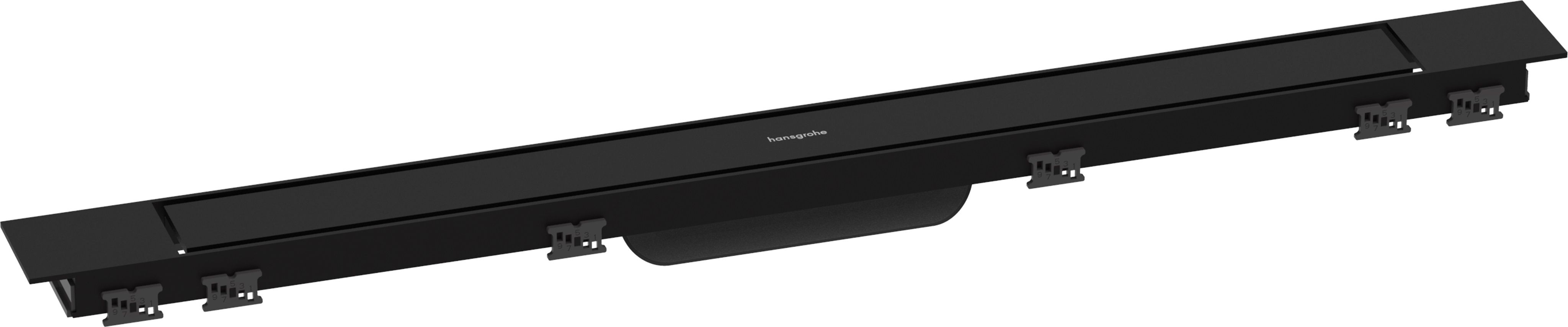 Hansgrohe RainDrain Match Plus elemento externo del desagüe 80 cm negro 56215670