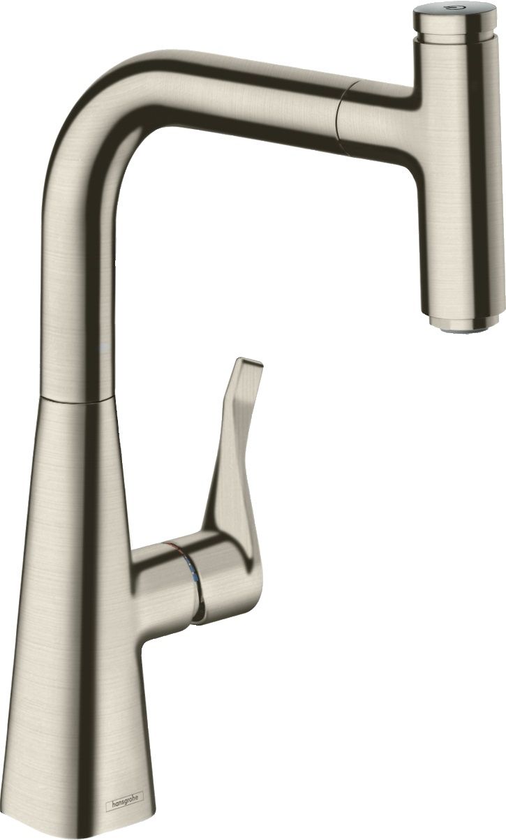 Hansgrohe Metris Select M71 grifo de cocina de pie acero inoxidable 73802800