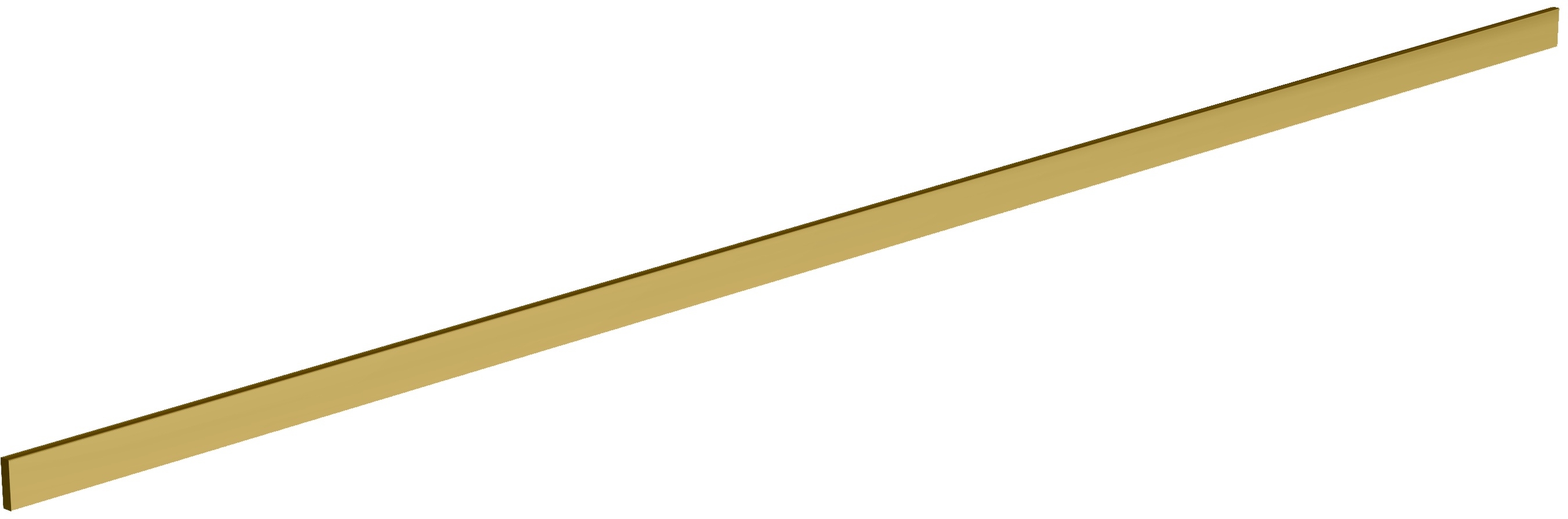 Schedpol Slit Gold cubierta para desagüe lineal 110 cm dorado 10.058/BV/DPZ