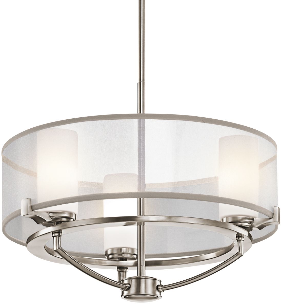 Elstead Lighting Saldana lámpara colgante 3x3 W KL-SALDANA3