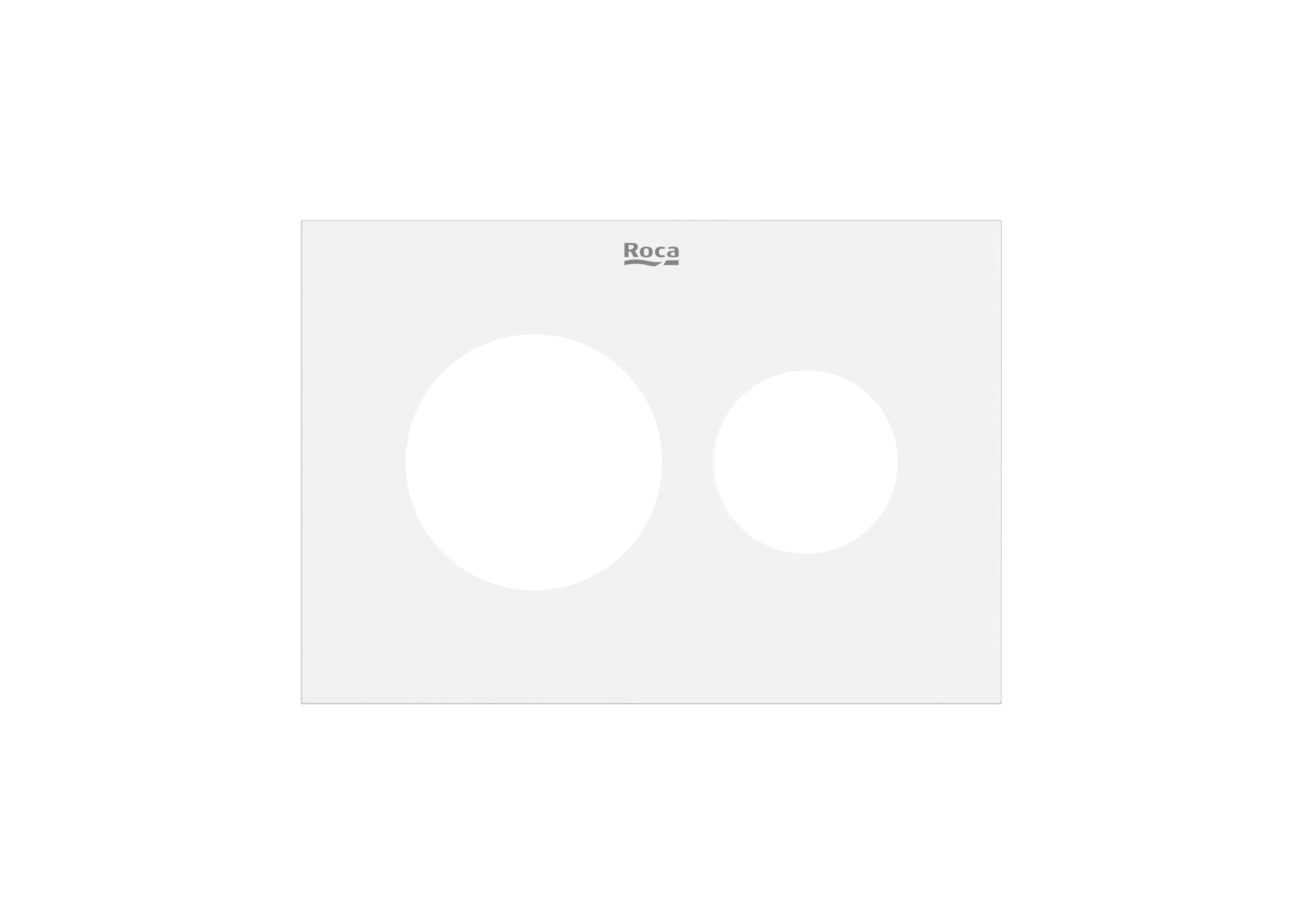 Roca Duplo S placa de accionamiento para WC blanco A890523300