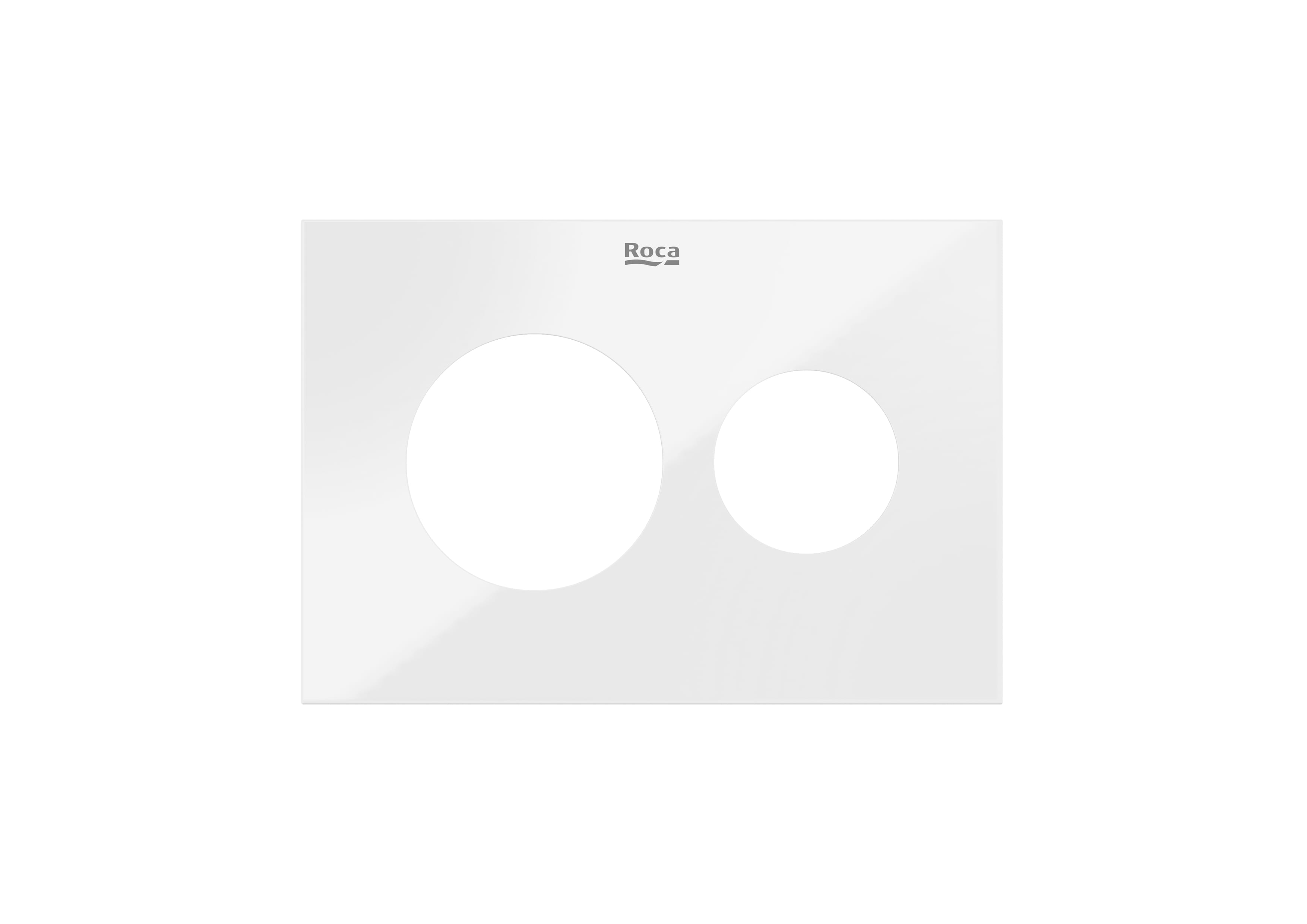 Roca Duplo S placa de accionamiento para WC blanco A890523399