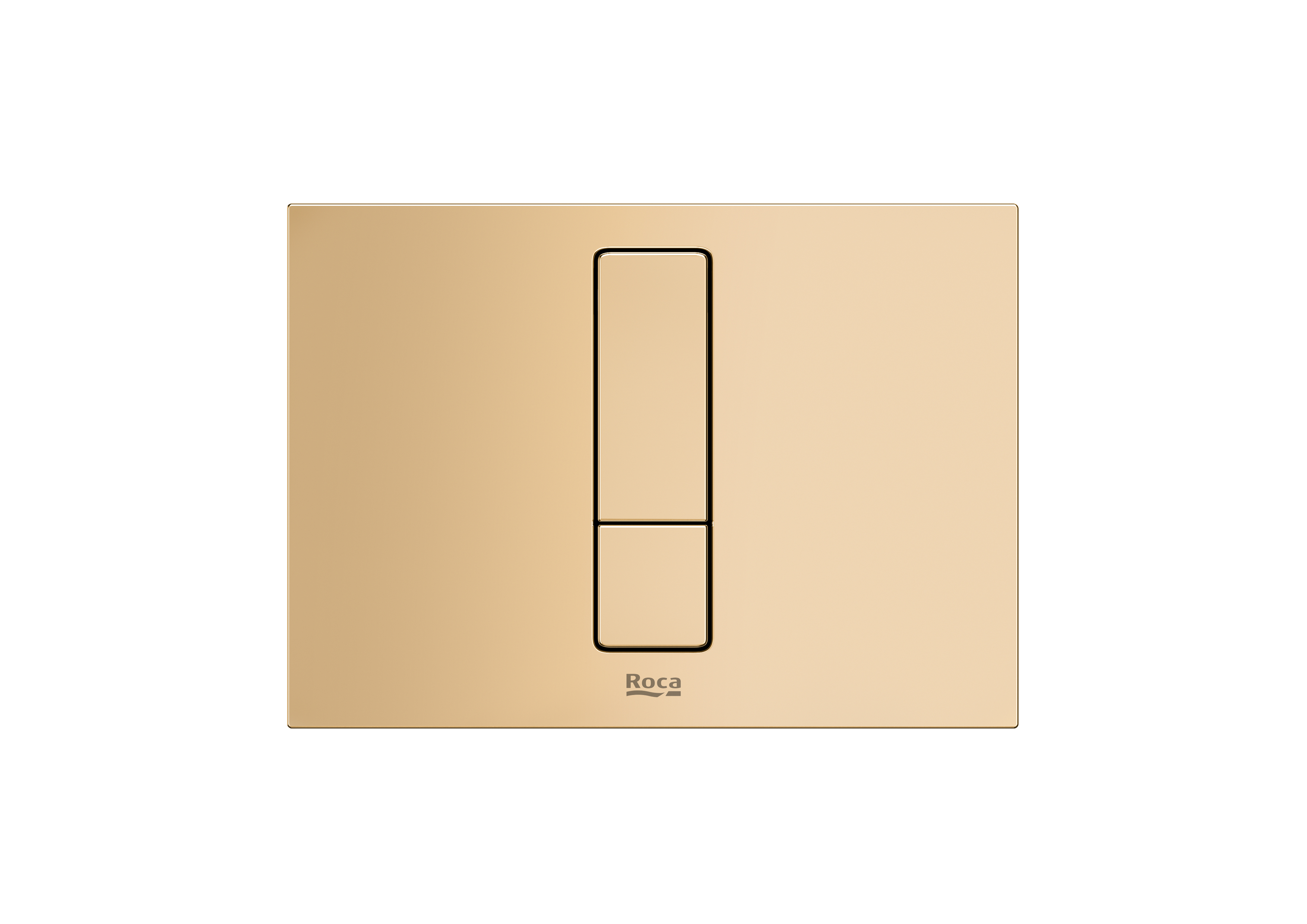 Roca Duplo S botón de descarga para WC oro A8902213RG
