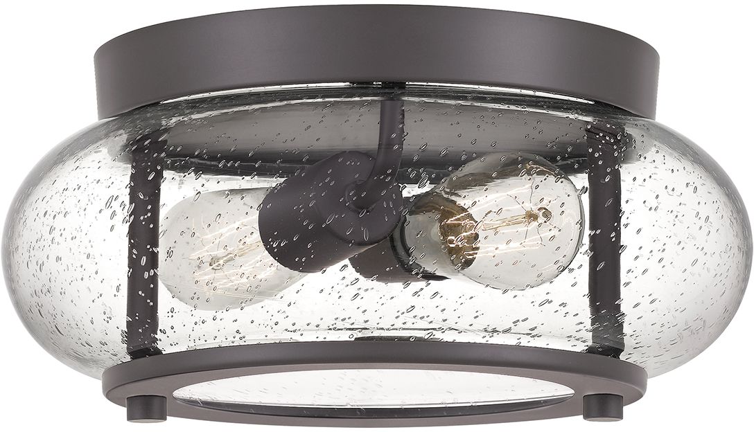 Elstead Lighting Trilogy plafón 2x40 W marrón QZ-TRILOGY-FS-OZ
