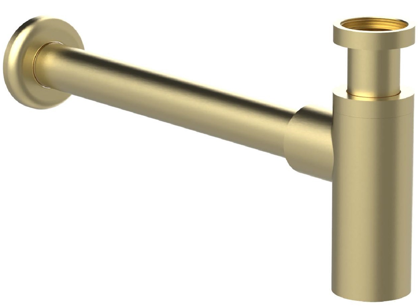 Roca Aqua sifón bajo para lavabo botella oro A5064070VA