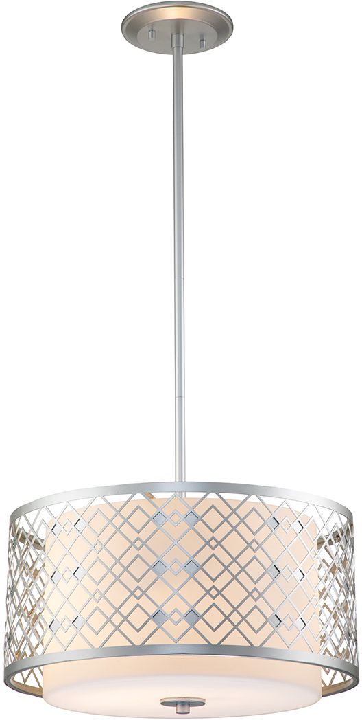 Elstead Lighting Ziggy lámpara colgante 2x60 W plata ZIGGY-2P-M-LS