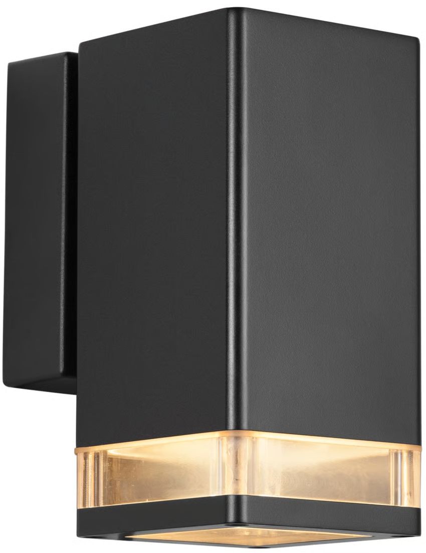Nordlux Elm lámpara de pared para exteriores 1x20 W negro 45321003
