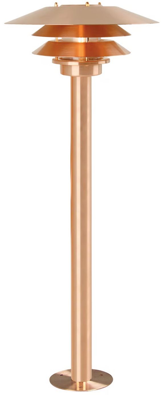 Nordlux Venø lámpara de pie para exteriores 1x60 W cobre 10600725
