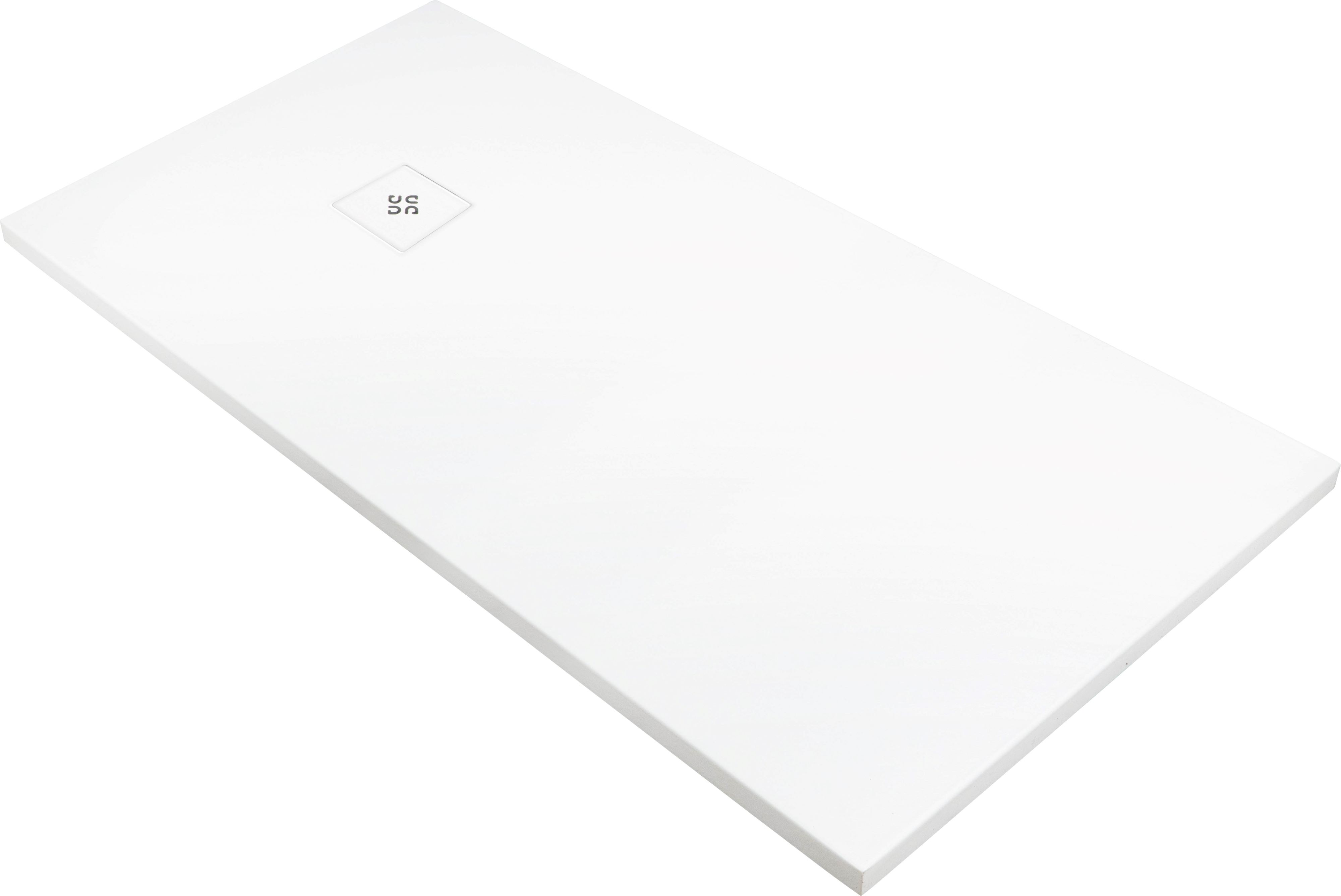 Deante Silia plato de ducha rectangular + rejilla 120x70 cm blanco KSKA00712B
