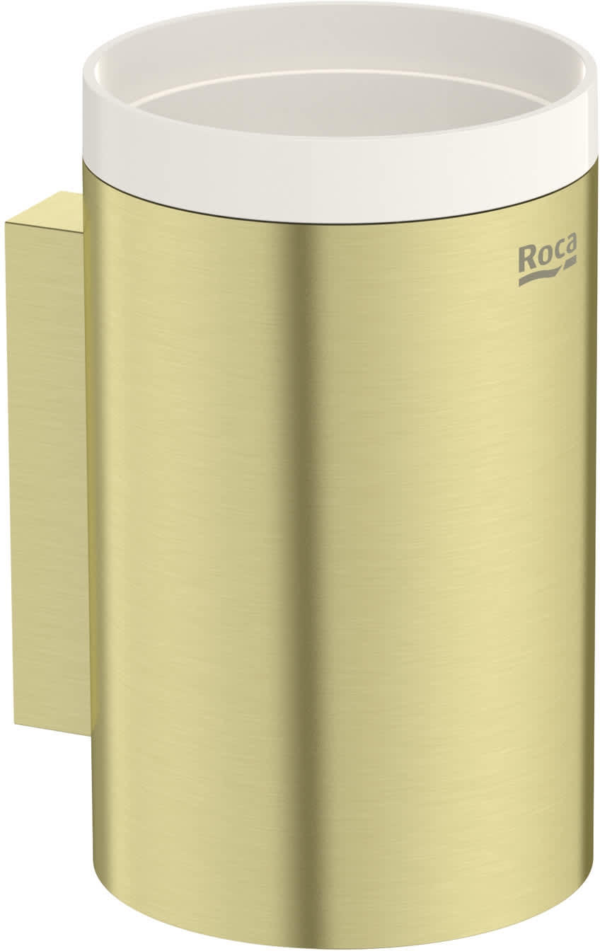 Roca Hotel's vaso para cepillos de dientes oro A817595VA0