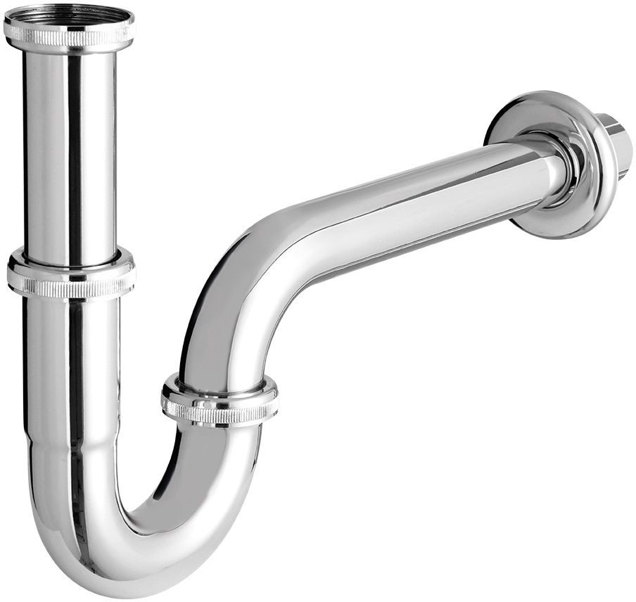 Kuchinox sifón de lavabo tubular cromo CKS_064D