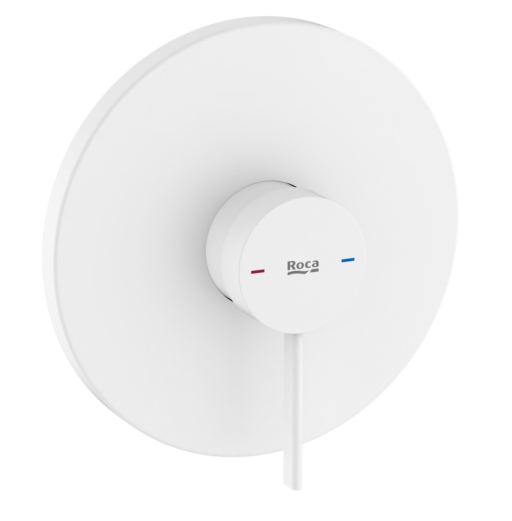 Roca Ona grifo para ducha empotrado blanco A5A2B9EB00