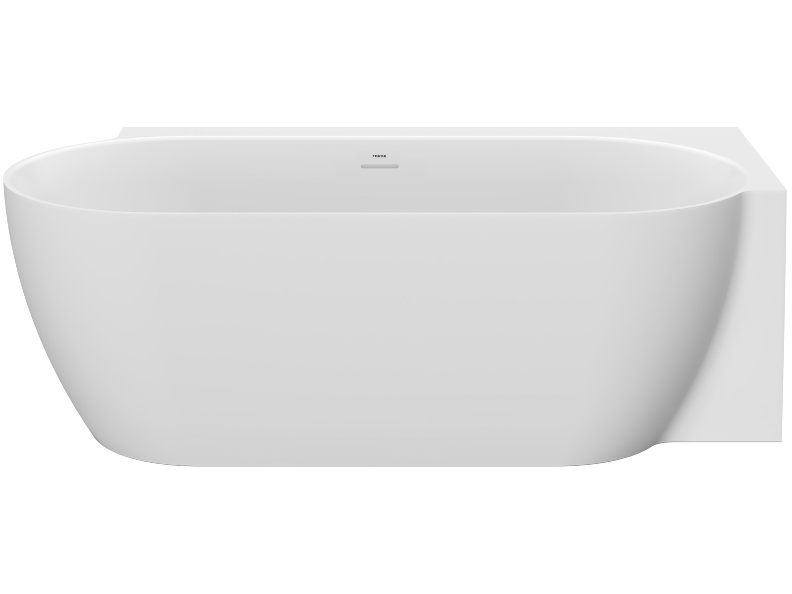 Ravak Freedom Corner II Tec bañera de esquina 175x86 cm oval bicolor CC81800000