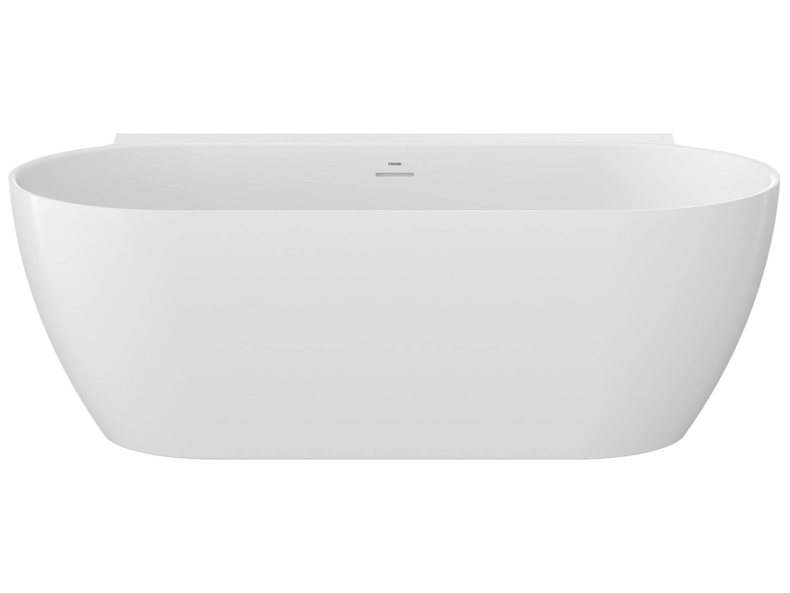 Ravak Freedom W II Tec bañera de pared 170x87 cm oval blanco CC71000000