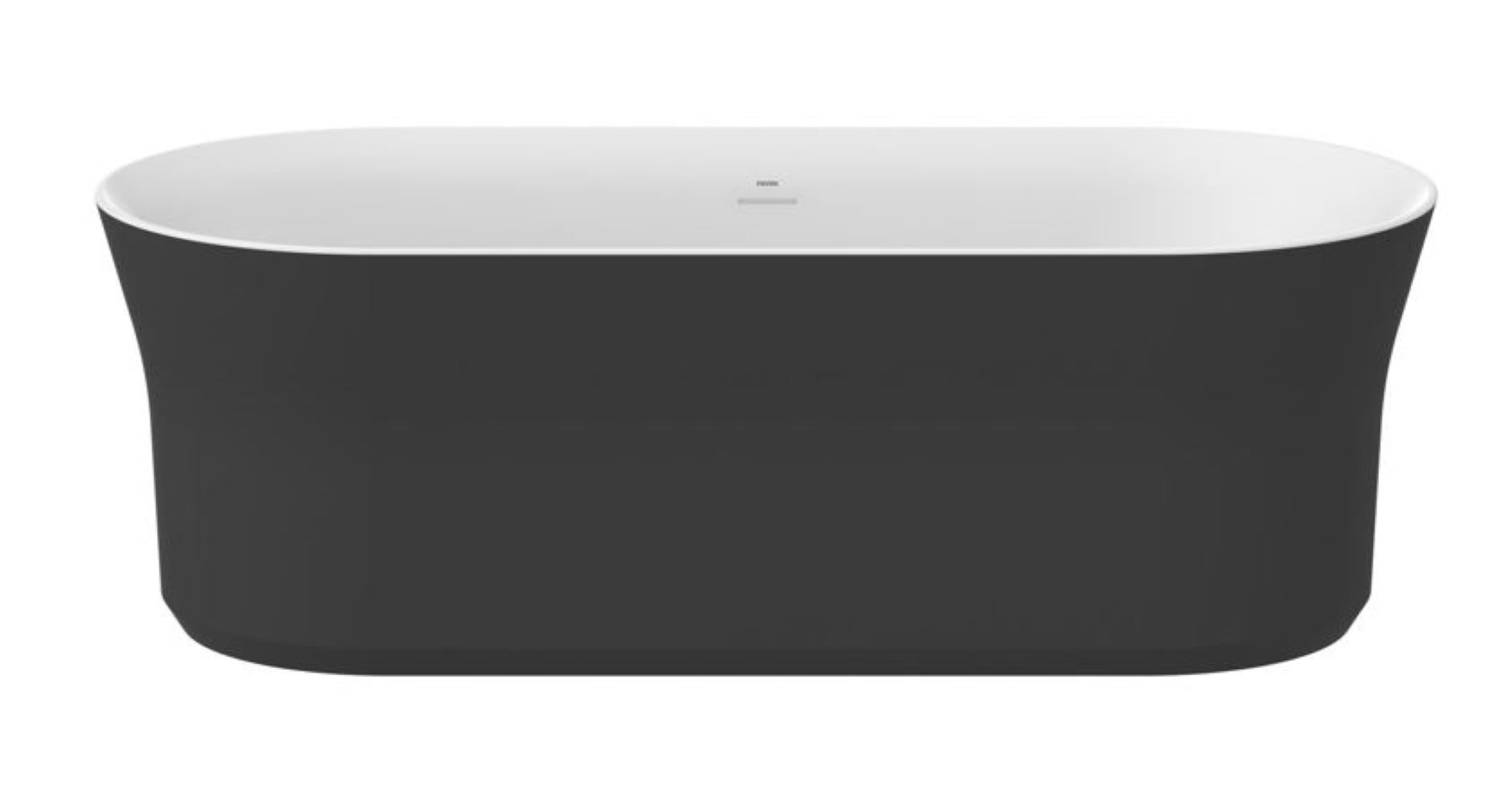 Ravak Ypsilon bañera exenta 180x80 cm oval bicolor XC00100058