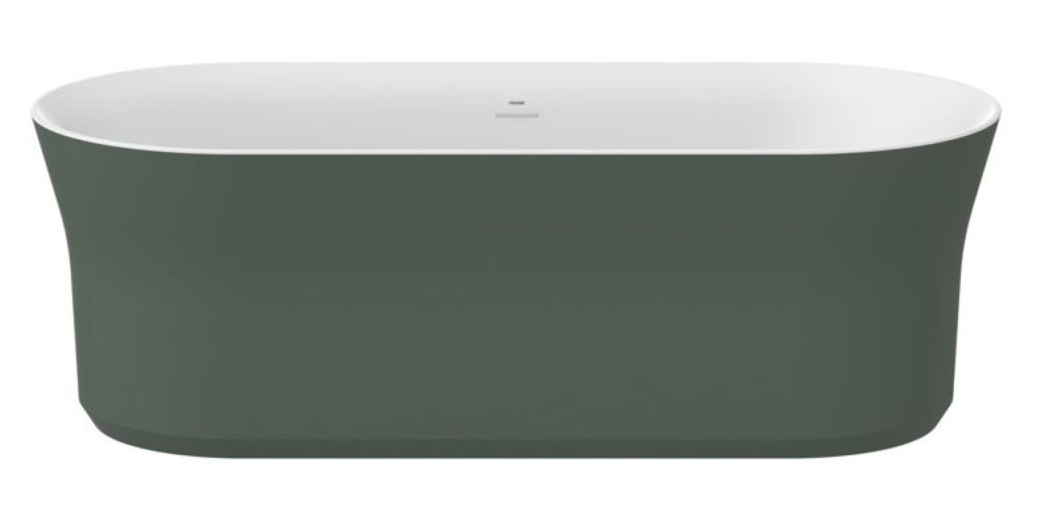 Ravak Ypsilon bañera exenta 180x80 cm oval bicolor XC00100052